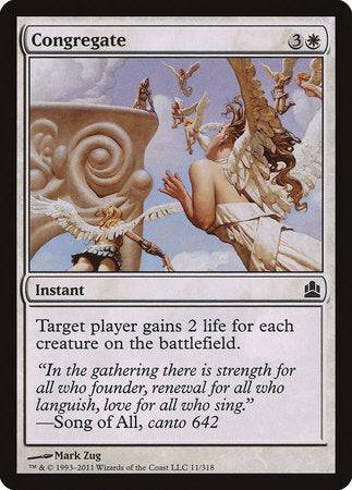 Congregate [Commander 2011] - Destination Retro