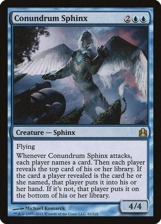 Conundrum Sphinx [Commander 2011] - Destination Retro