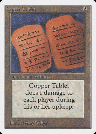 Copper Tablet [Unlimited Edition] - Destination Retro
