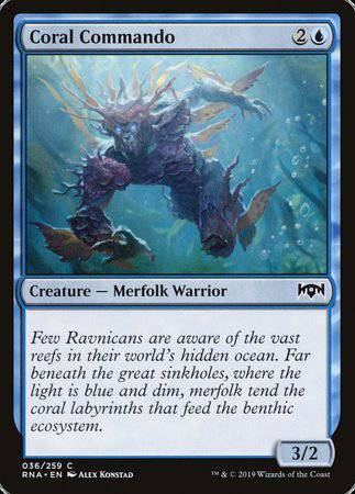 Coral Commando [Ravnica Allegiance] - Destination Retro