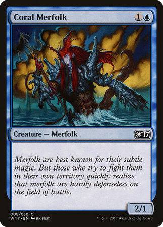 Coral Merfolk [Welcome Deck 2017] - Destination Retro