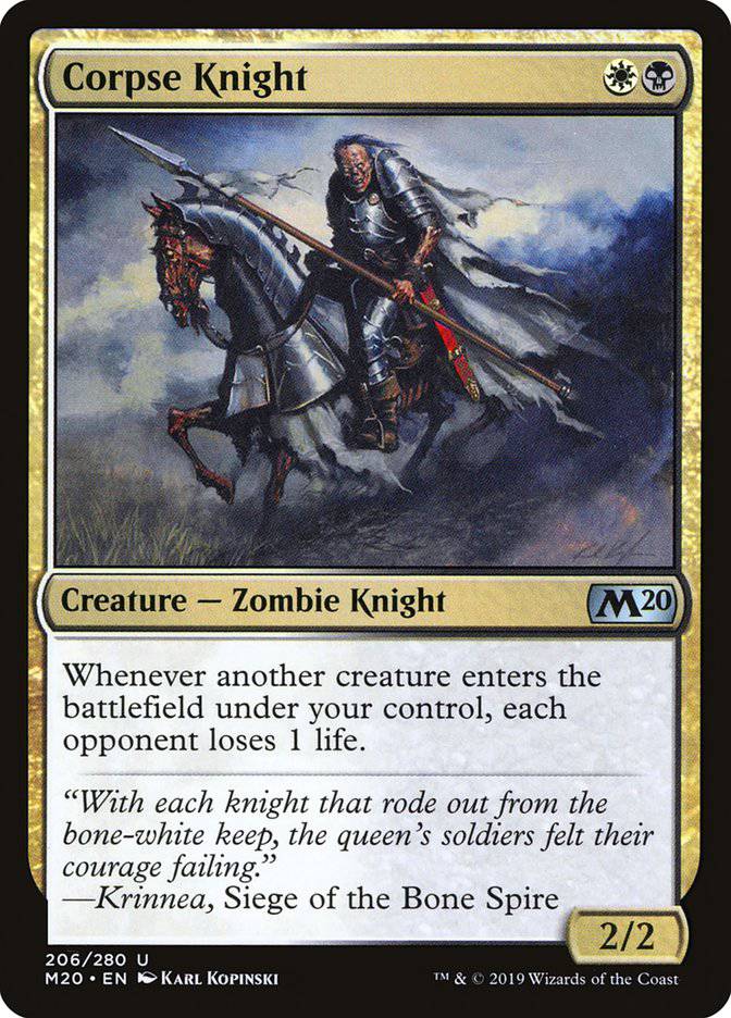 Corpse Knight [Core Set 2020] - Destination Retro