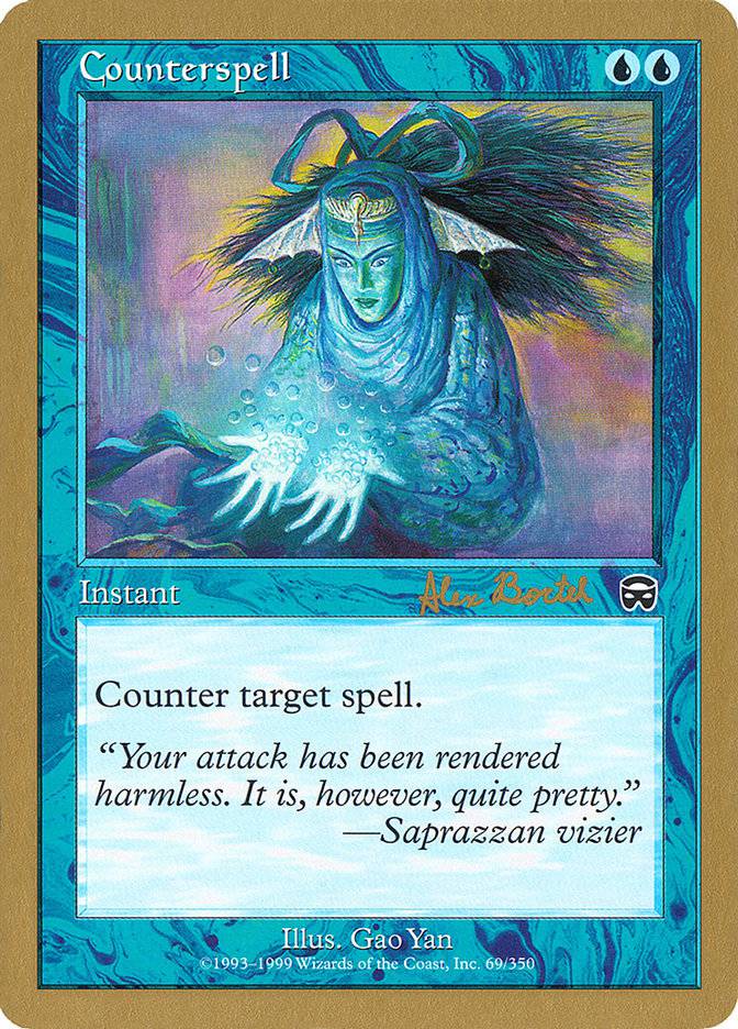 Counterspell (Alex Borteh) (MMQ) [World Championship Decks 2001] - Destination Retro