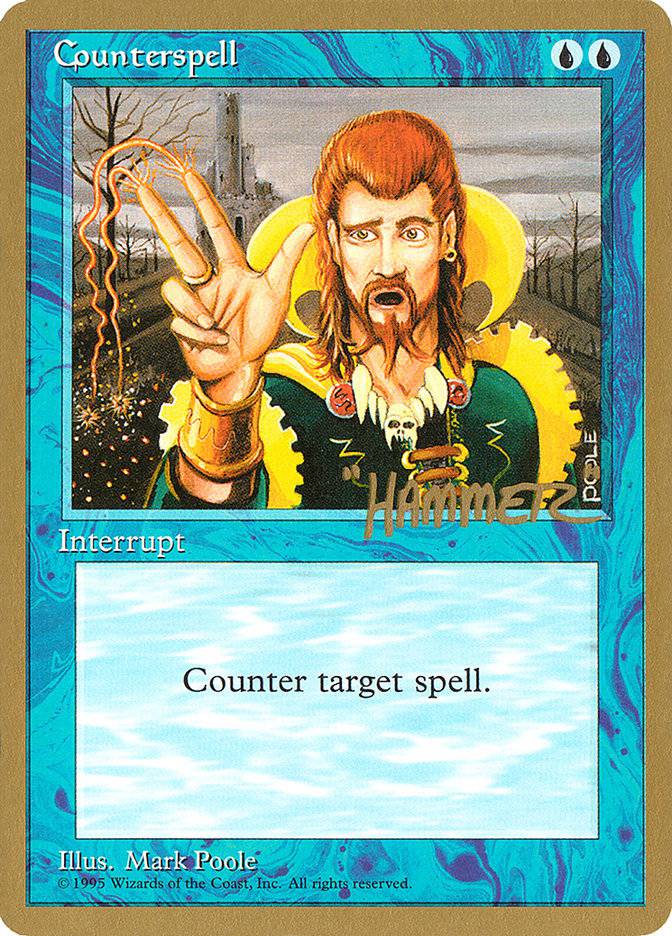 Counterspell (Shawn "Hammer" Regnier) [Pro Tour Collector Set] - Destination Retro