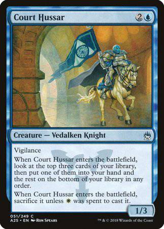 Court Hussar [Masters 25] - Destination Retro