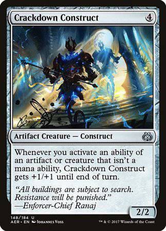 Crackdown Construct [Aether Revolt] - Destination Retro