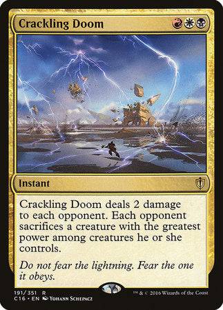 Crackling Doom [Commander 2016] - Destination Retro