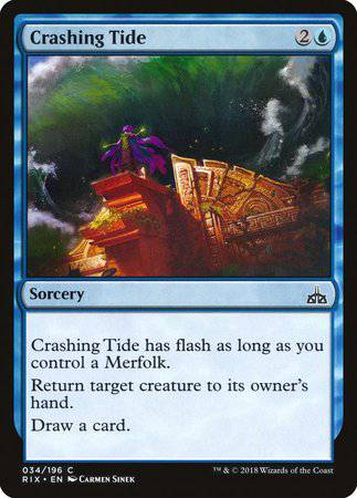 Crashing Tide [Rivals of Ixalan] - Destination Retro