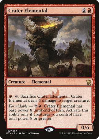 Crater Elemental [Dragons of Tarkir] - Destination Retro
