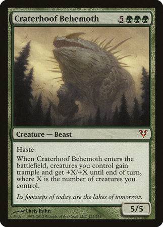 Craterhoof Behemoth [Avacyn Restored] - Destination Retro