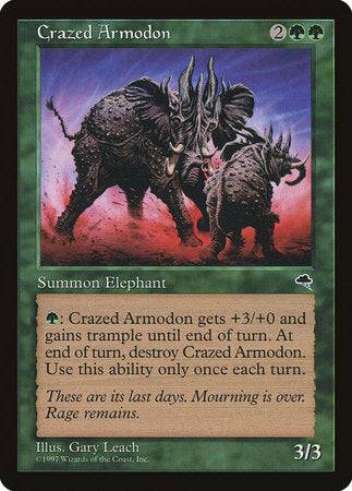 Crazed Armodon [Tempest] - Destination Retro