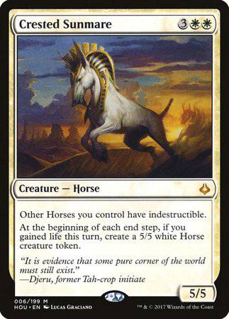 Crested Sunmare [Hour of Devastation] - Destination Retro