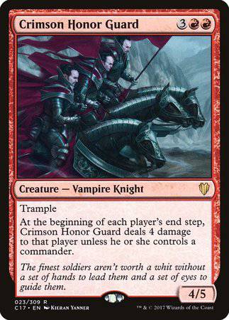 Crimson Honor Guard [Commander 2017] - Destination Retro