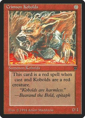 Crimson Kobolds [Legends] - Destination Retro