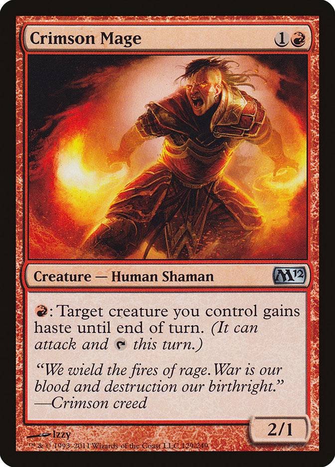 Crimson Mage [Magic 2012] - Destination Retro