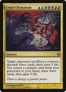 Cruel Ultimatum [Duel Decks: Ajani vs. Nicol Bolas] - Destination Retro