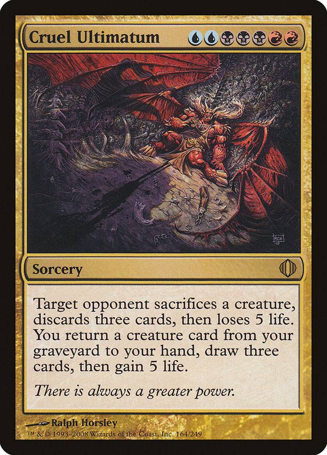 Cruel Ultimatum [Shards of Alara] - Destination Retro