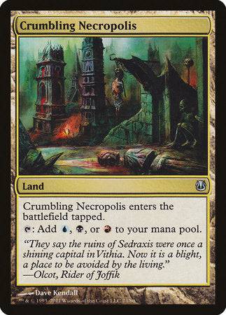 Crumbling Necropolis [Duel Decks: Ajani vs. Nicol Bolas] - Destination Retro