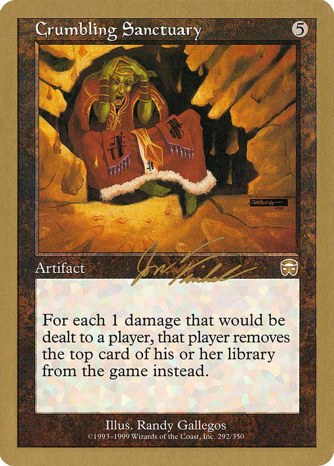 Crumbling Sanctuary (Jon Finkel) [World Championship Decks 2000] - Destination Retro
