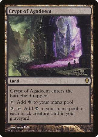 Crypt of Agadeem [Zendikar] - Destination Retro