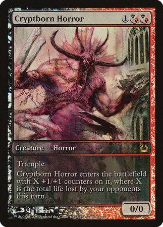 Cryptborn Horror [Return to Ravnica Promos] - Destination Retro
