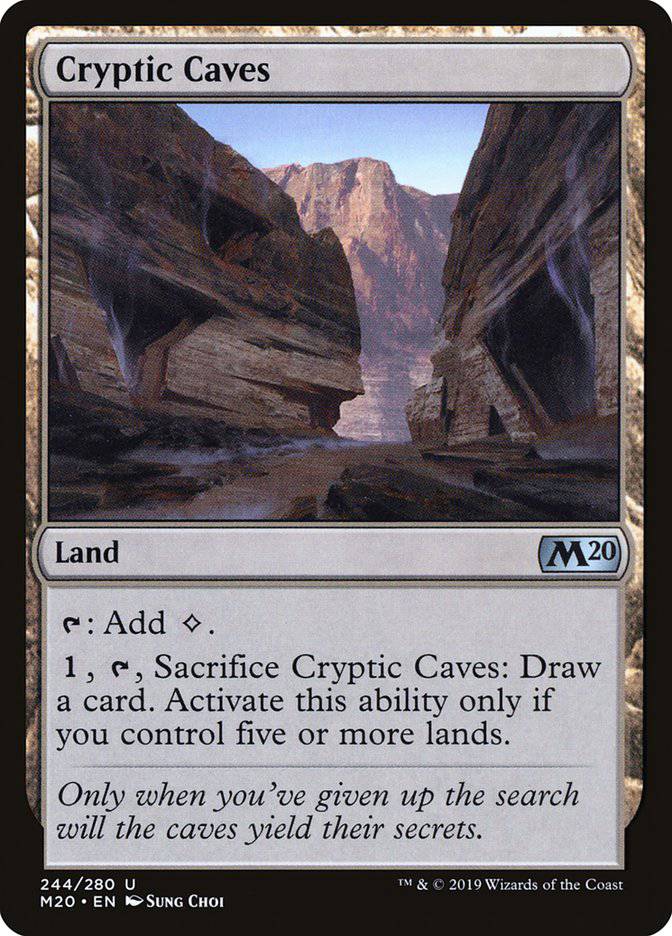 Cryptic Caves [Core Set 2020] - Destination Retro