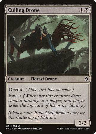 Culling Drone [Battle for Zendikar] - Destination Retro