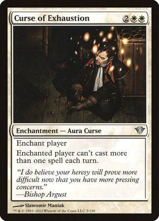 Curse of Exhaustion [Dark Ascension] - Destination Retro