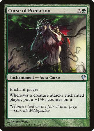 Curse of Predation [Commander 2013] - Destination Retro
