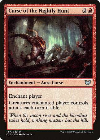 Curse of the Nightly Hunt [Commander 2015] - Destination Retro