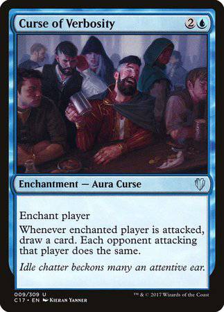 Curse of Verbosity [Commander 2017] - Destination Retro