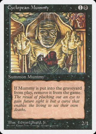 Cyclopean Mummy [Fourth Edition] - Destination Retro