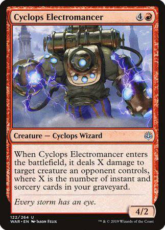 Cyclops Electromancer [War of the Spark] - Destination Retro