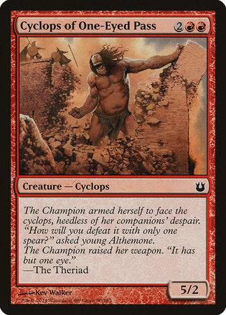 Cyclops of One-Eyed Pass [Born of the Gods] - Destination Retro