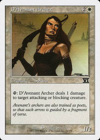 D'Avenant Archer [Classic Sixth Edition] - Destination Retro