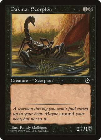 Dakmor Scorpion [Portal Second Age] - Destination Retro