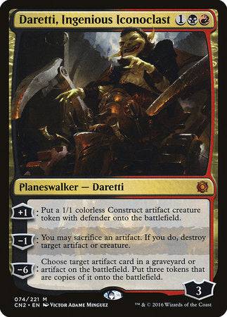 Daretti, Ingenious Iconoclast [Conspiracy: Take the Crown] - Destination Retro