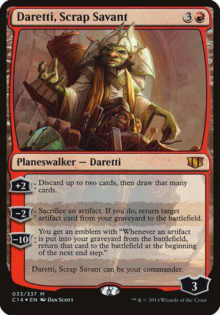 Daretti, Scrap Savant (Commander 2014) [Commander 2014 Oversized] - Destination Retro