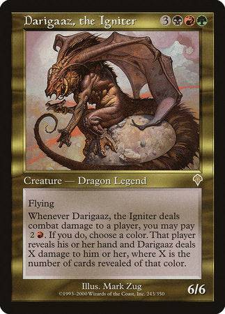 Darigaaz, the Igniter [Invasion] - Destination Retro
