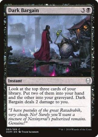 Dark Bargain [Dominaria] - Destination Retro