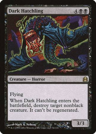 Dark Hatchling [Commander 2011] - Destination Retro