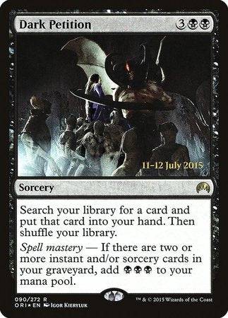 Dark Petition [Magic Origins Promos] - Destination Retro