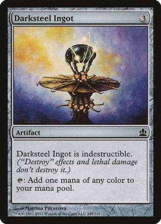 Darksteel Ingot [Commander 2011] - Destination Retro