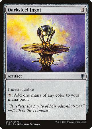 Darksteel Ingot [Commander 2016] - Destination Retro