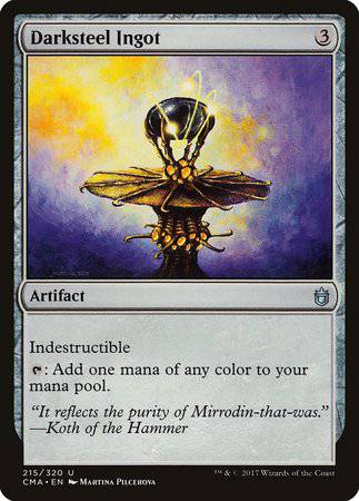 Darksteel Ingot [Commander Anthology] - Destination Retro