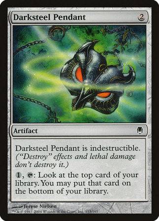 Darksteel Pendant [Darksteel] - Destination Retro