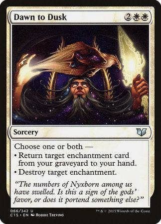 Dawn to Dusk [Commander 2015] - Destination Retro