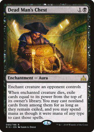 Dead Man's Chest [Rivals of Ixalan] - Destination Retro