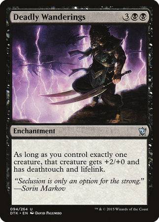 Deadly Wanderings [Dragons of Tarkir] - Destination Retro