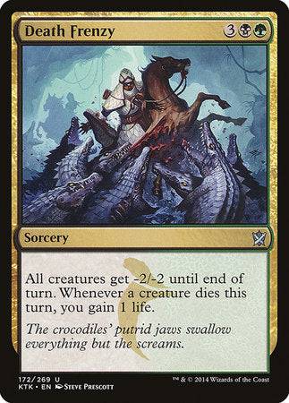 Death Frenzy [Khans of Tarkir] - Destination Retro